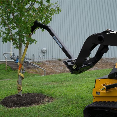 how to build a boom for a skid steer|skid steer tree boom attachment.